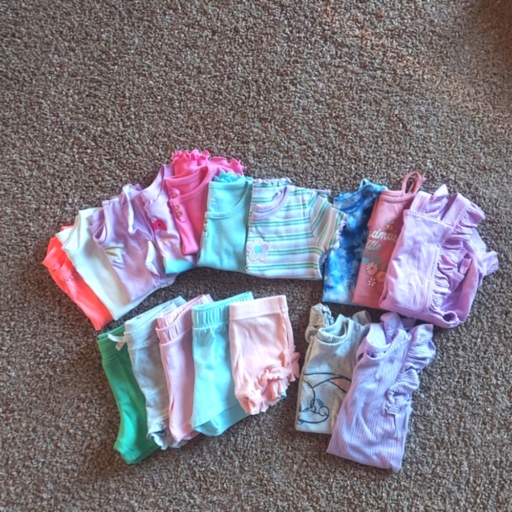 Colorful Kids' Clothing- 17 Pieces